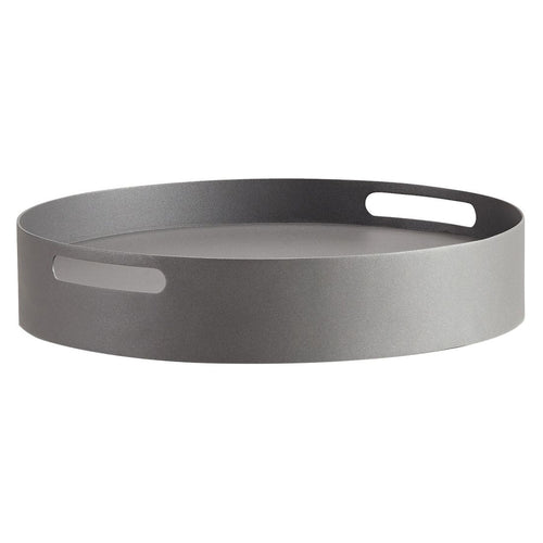 Brett Knuff for loungetaburett S Ø41 cm aluminium baksiden