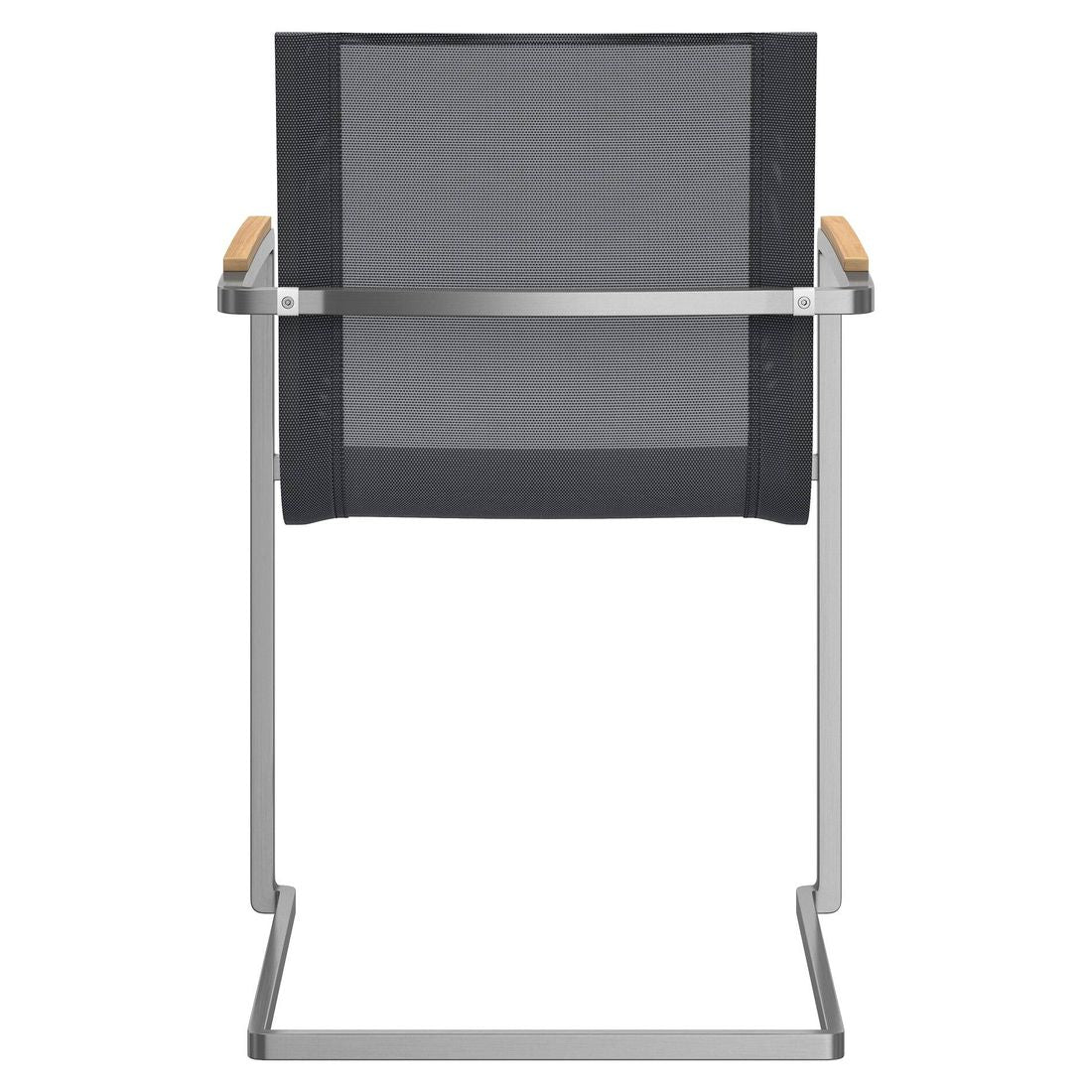Hagemøbelsett Rimini 4 plasser, rustfritt stål/HPL 160x90 cm - OUTLIV.