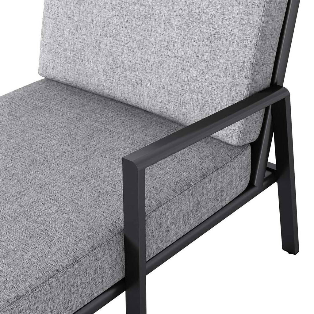 Sittestilling på Chaiselongue lounge Zenith aluminium/olefin 89x181 cm