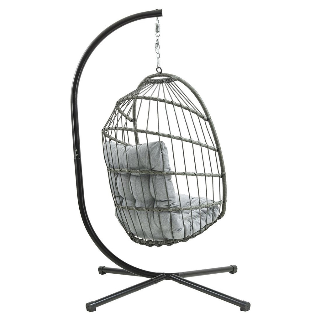 Hengestol Luna Swing jern/tau 99x99 cm - OUTLIV.