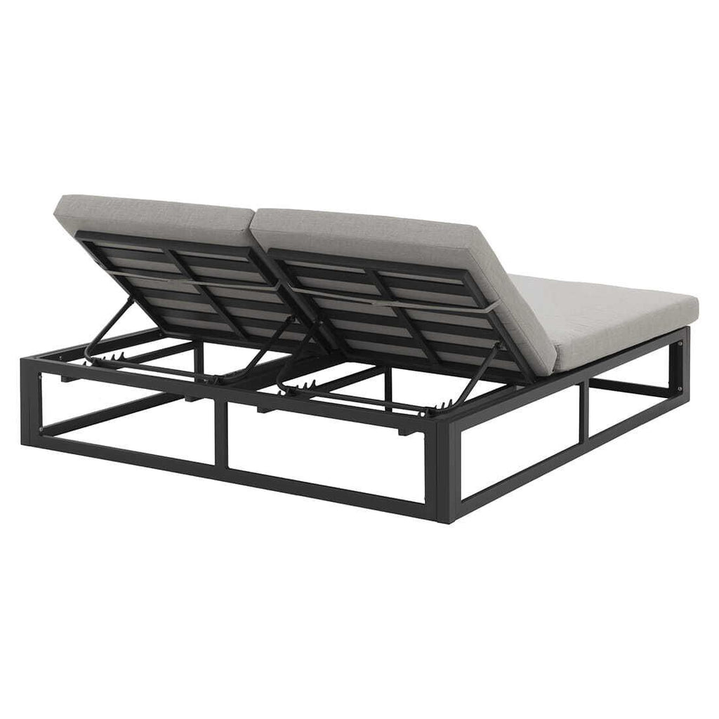Daybed Anzio justerbar aluminium 162x200 cm - OUTLIV nærbilde av tekstil