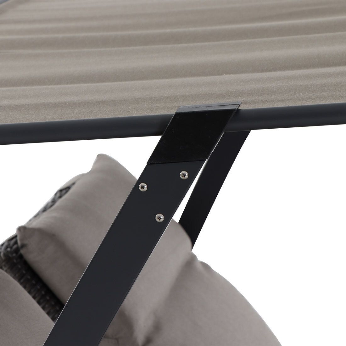 Daybed Corido justerbar flettverk aluminium sideprofil
