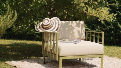 Daybed Engels plast/tekstil 166x163 cm grå forfra