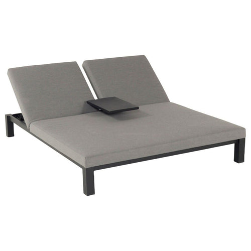 Daybed Eva justerbar aluminium Sunbrella bakside
