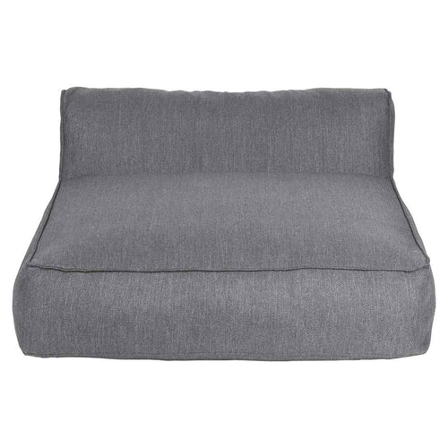 Daybed Grow utestoff 145x130 cm coal bakside