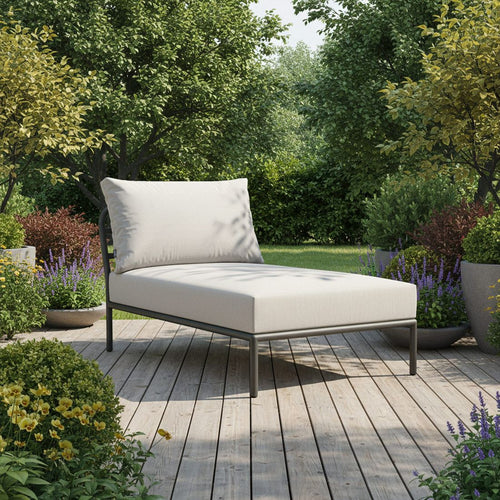 Daybed Level 2 aluminium/Sunbrella 81x139 cm bakside
