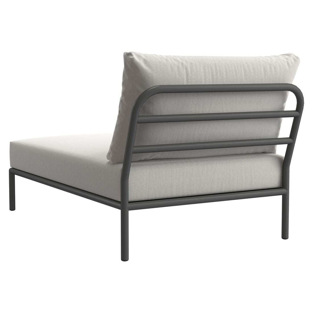 Daybed Level 2 aluminium/Sunbrella 81x139 cm detalj av ramme