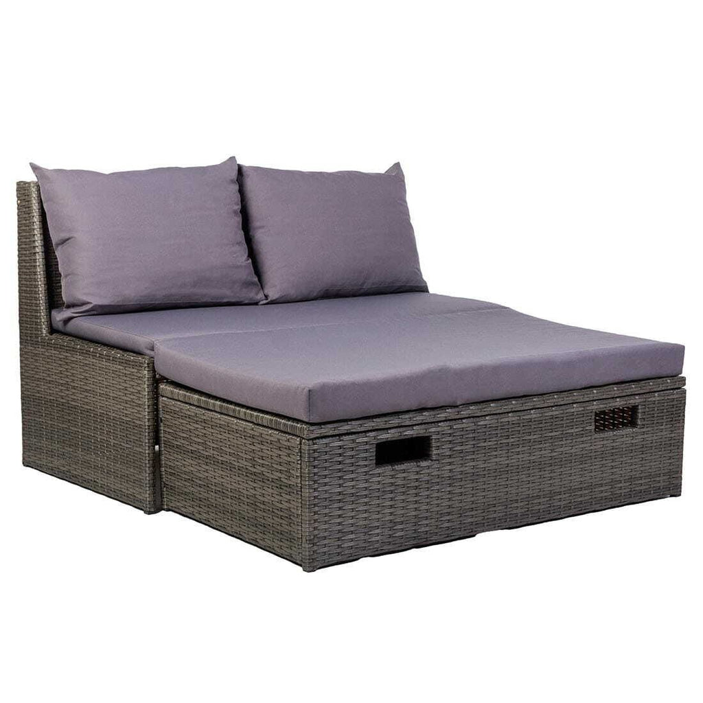 Daybed multifunksjonell aluminium/polyrotting - OUTLIV.