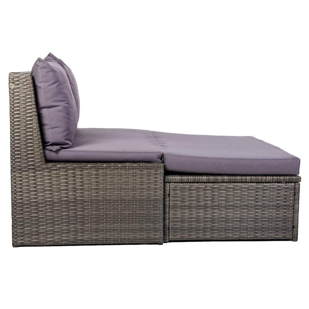 Daybed multifunksjonell aluminium/polyrotting - OUTLIV.