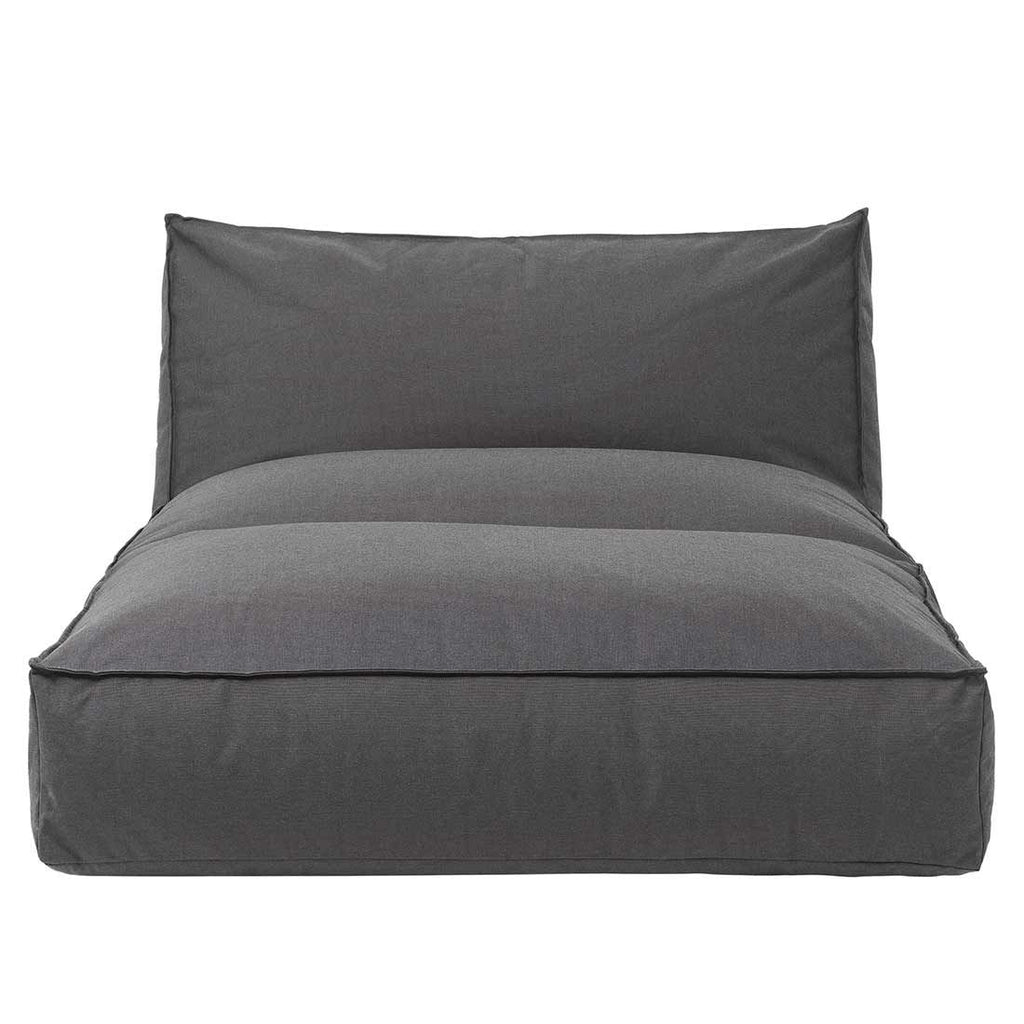 Daybed Stay utestoff 190x120 cm coal forfra