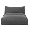 Daybed Stay utestoff 190x120 cm coal forfra