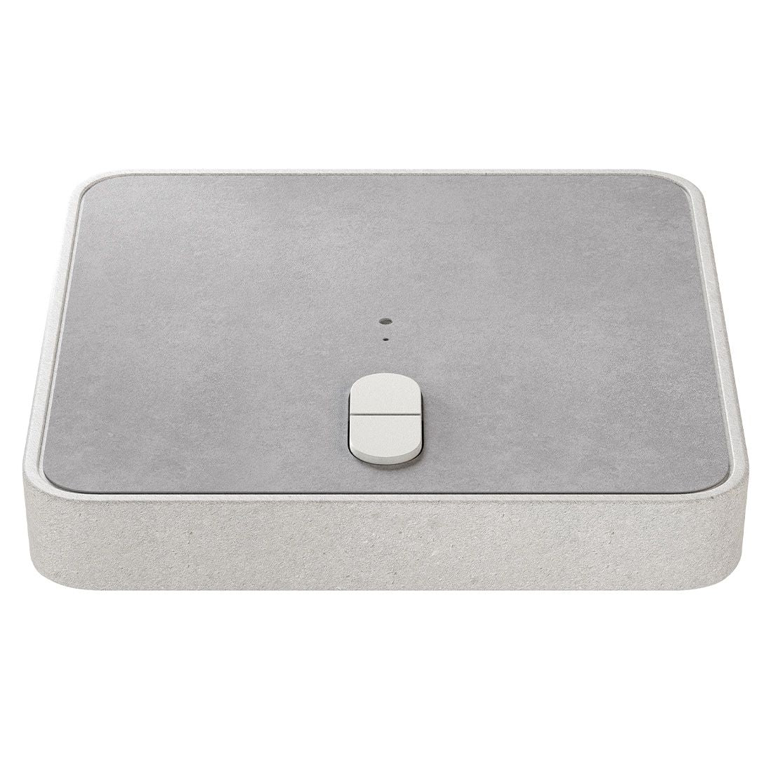 Dekorplate til betong-rullesokkel Z 90 kg, 80x80 cm Glatz grå
