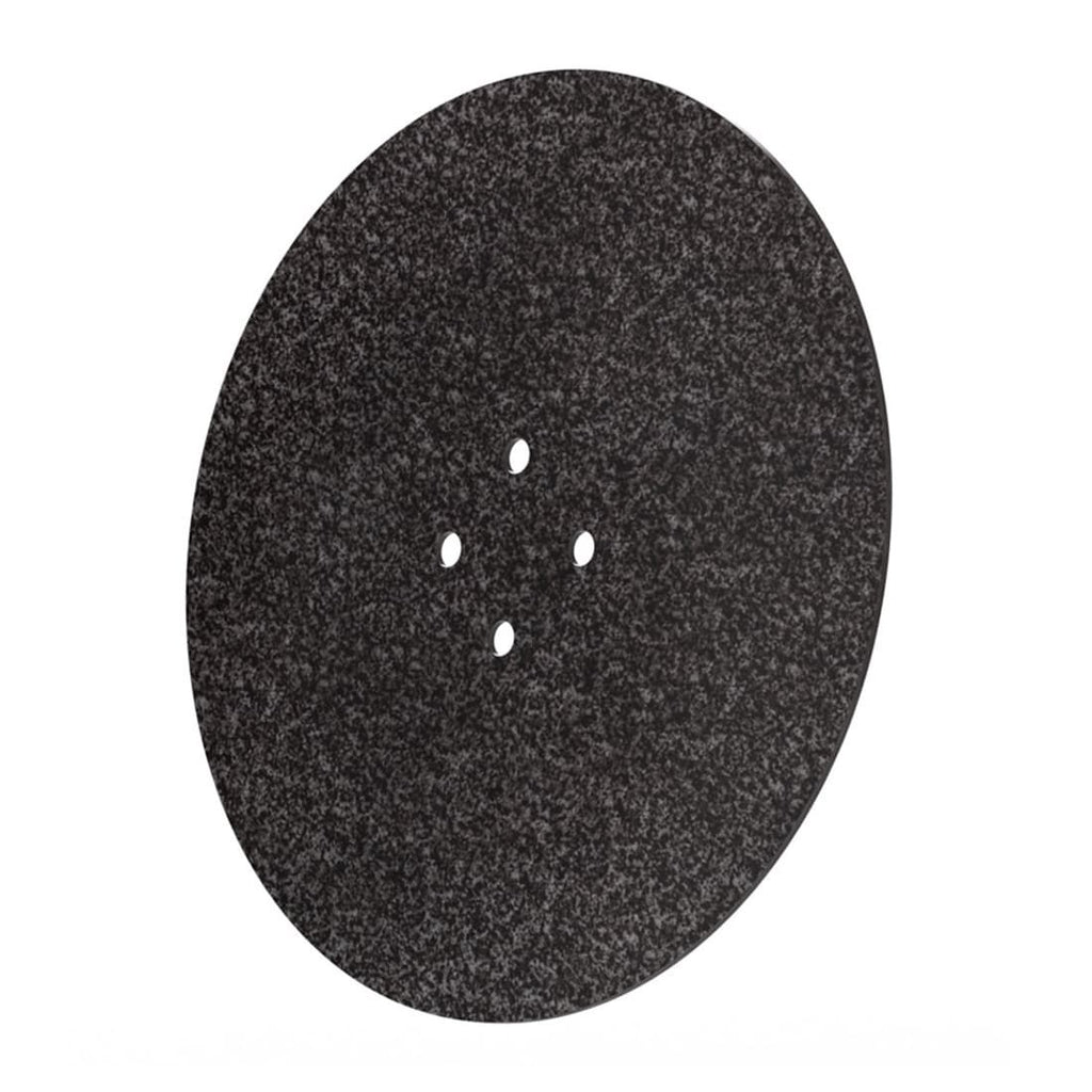 Dekorplate for Easy Move Switch Ø53 cm mørkegrå forfra