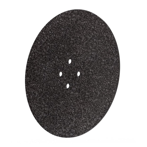 Dekorplate for Easy Move Switch Ø53 cm mørkegrå forfra
