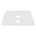 Dekorplate for M4 parasollsokkel 92,6x92,6 cm - Glatz forfra