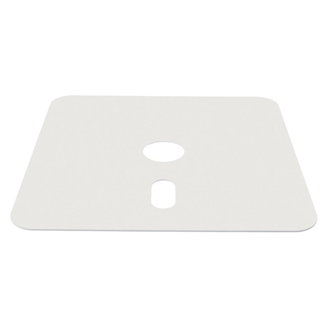 Dekorplate for M4 parasollsokkel 92,6x92,6 cm - Glatz forfra