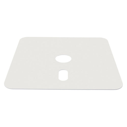 Dekorplate for M4 parasollsokkel 92,6x92,6 cm - Glatz forfra