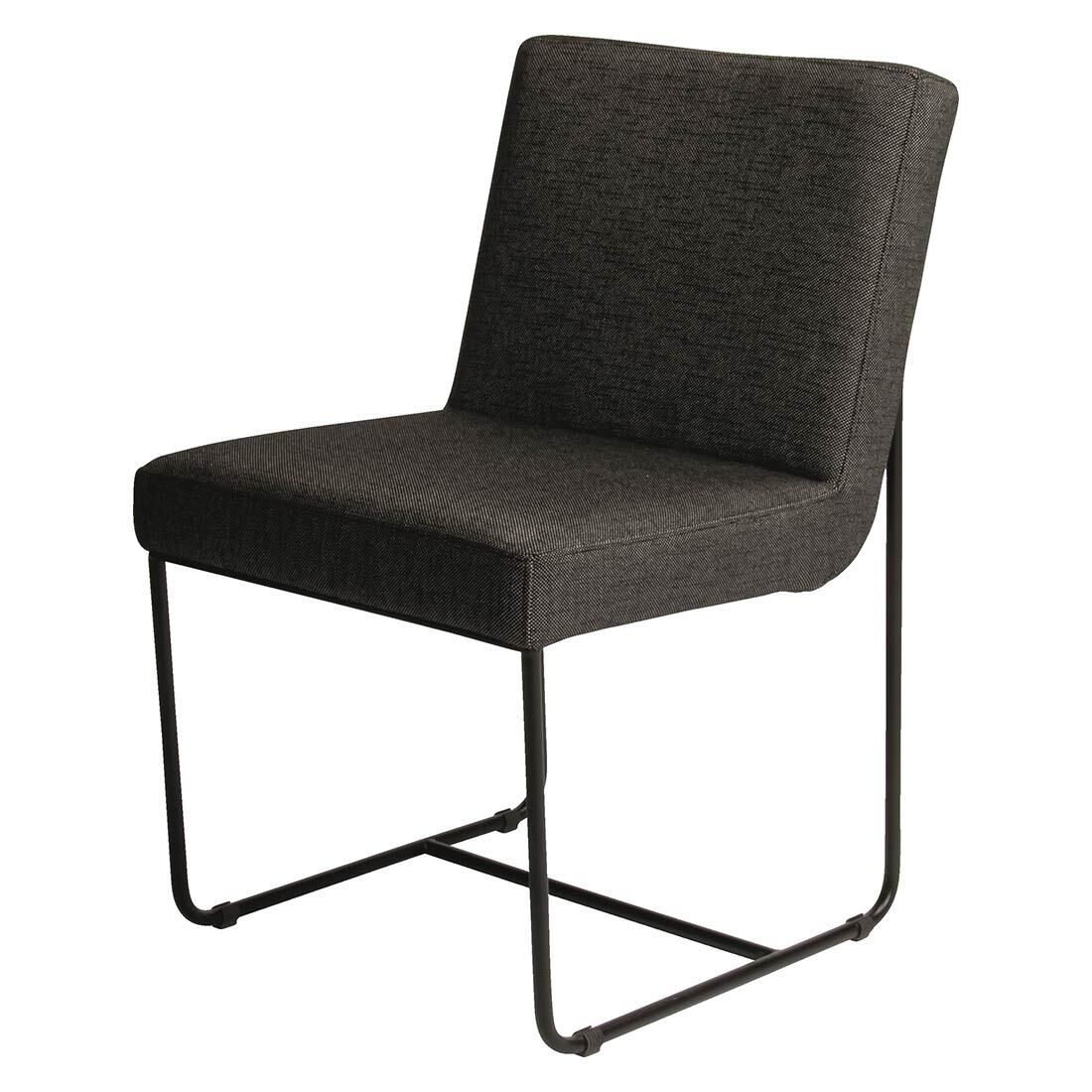 Detalj av Hagestol Mia Dining rustfritt stål/utestoff