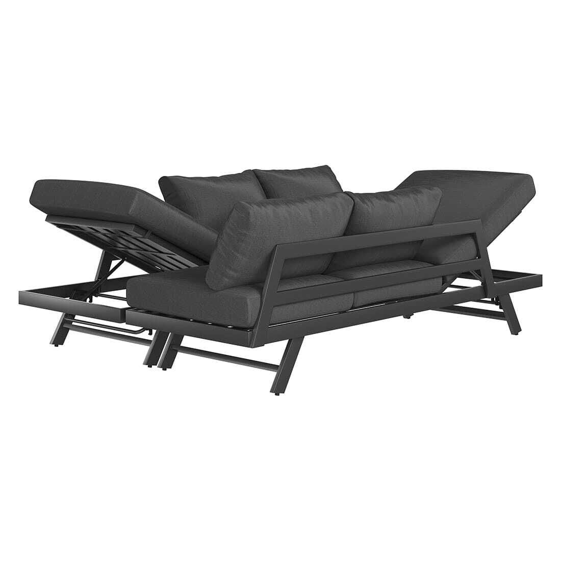 Dobbel solseng Atlanta aluminium/olefin 150x210 cm - OUTLIV.