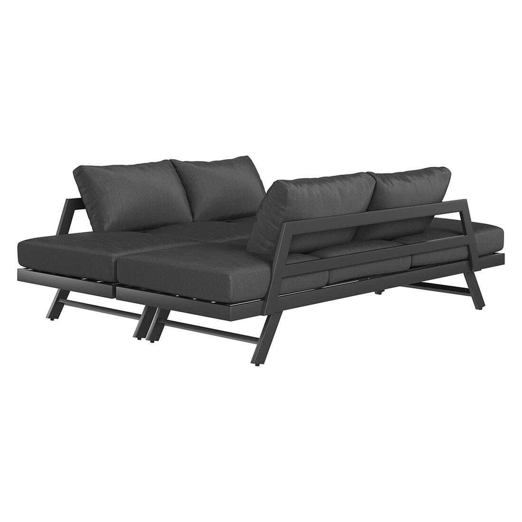 Dobbel solseng Atlanta aluminium/olefin 150x210 cm - OUTLIV.