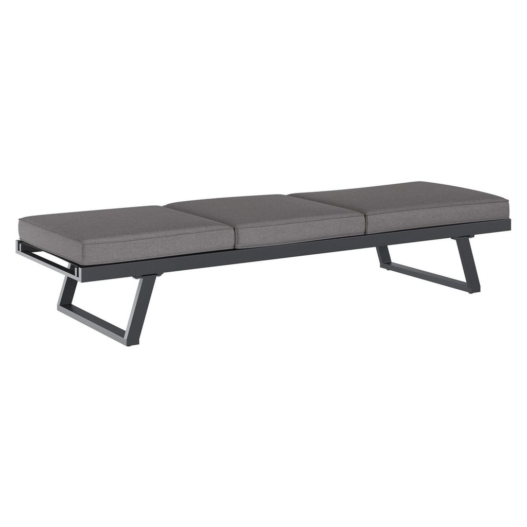 Dobbel solseng Lucca justerbar aluminium 148x200 cm - OUTLIV.