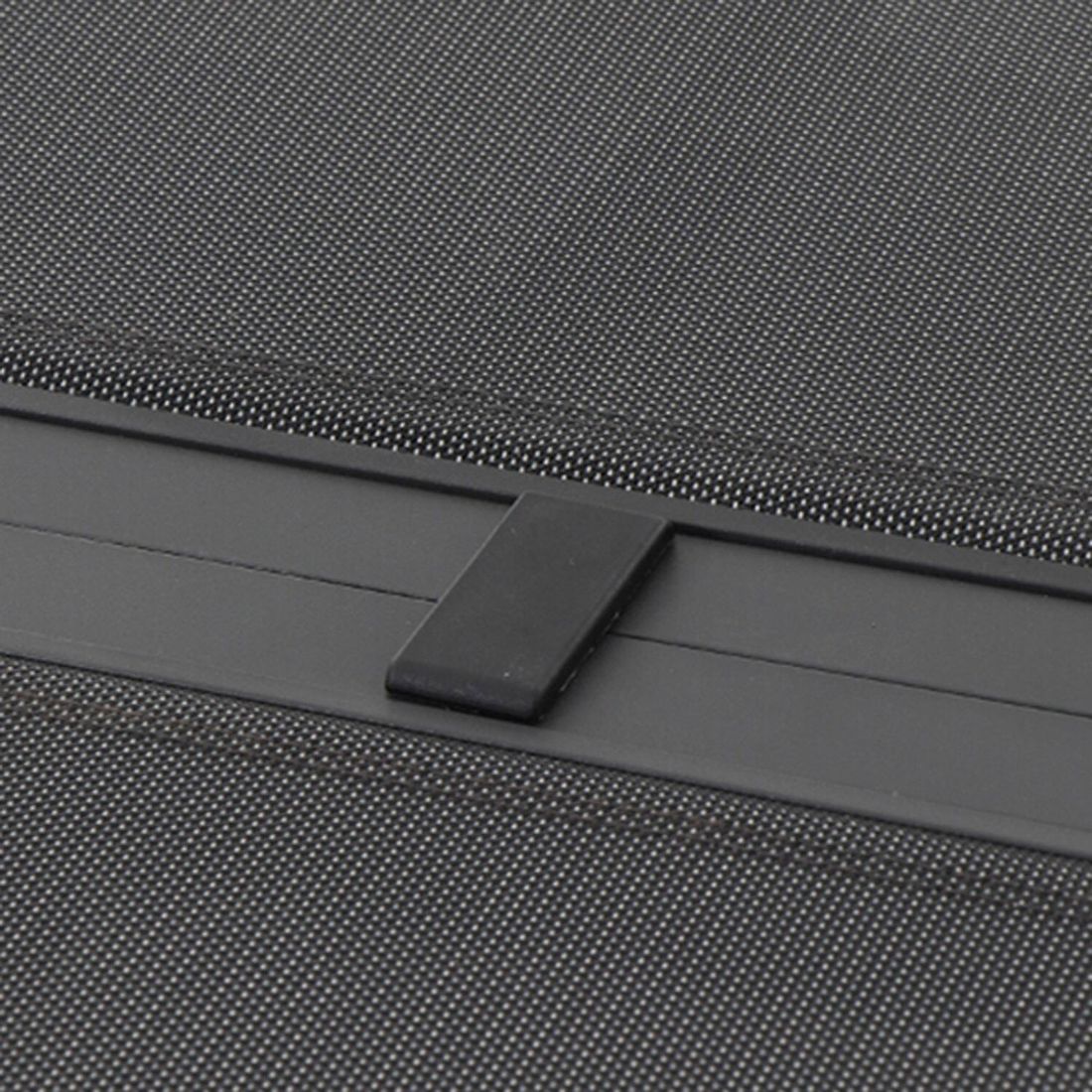 Dobbel solseng Rimini aluminium/textilen 131x200 cm med justerbar rygg