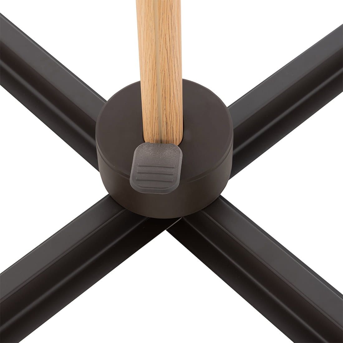 Fritthengende parasoll Alu-Wood Ultra 300x220cm aluminium - Doppler
