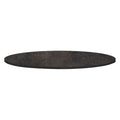 Dreieskive Oryx Edge Ø50cm HPL volcanic stone Zebra for hagebruk