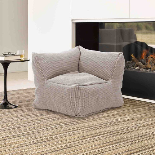 Endemodul Dotty Cloud polypropylen 75x75 cm beige bakside