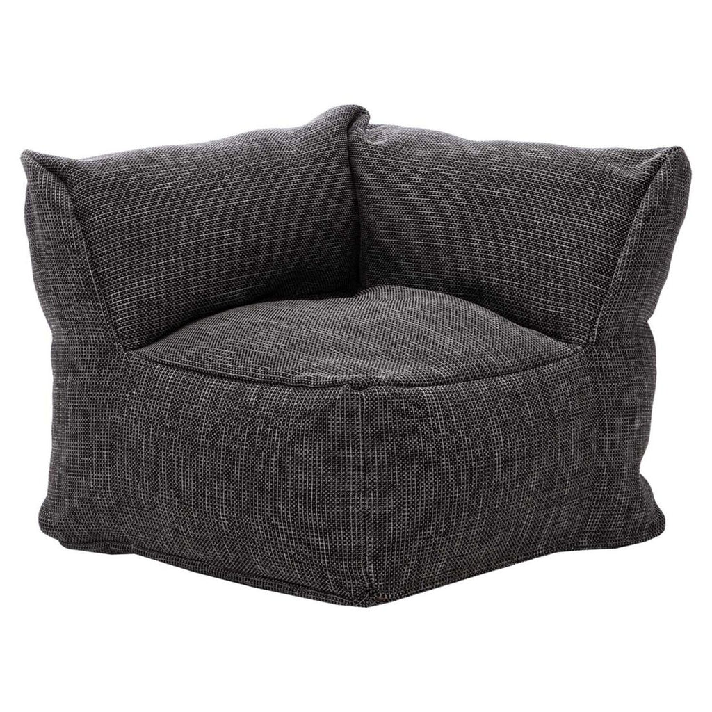 Endemodul Dotty polypropylen 75x75 cm antrasitt forfra