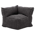 Endemodul Dotty polypropylen 75x75 cm antrasitt forfra