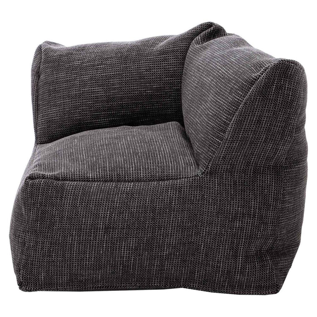 Endemodul Dotty polypropylen 75x75 cm antrasitt montert i hage