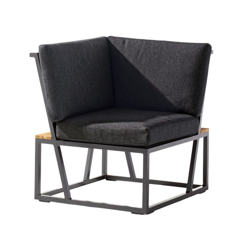 Endemodul Havanna aluminium 73x73 cm antrasitt bakside