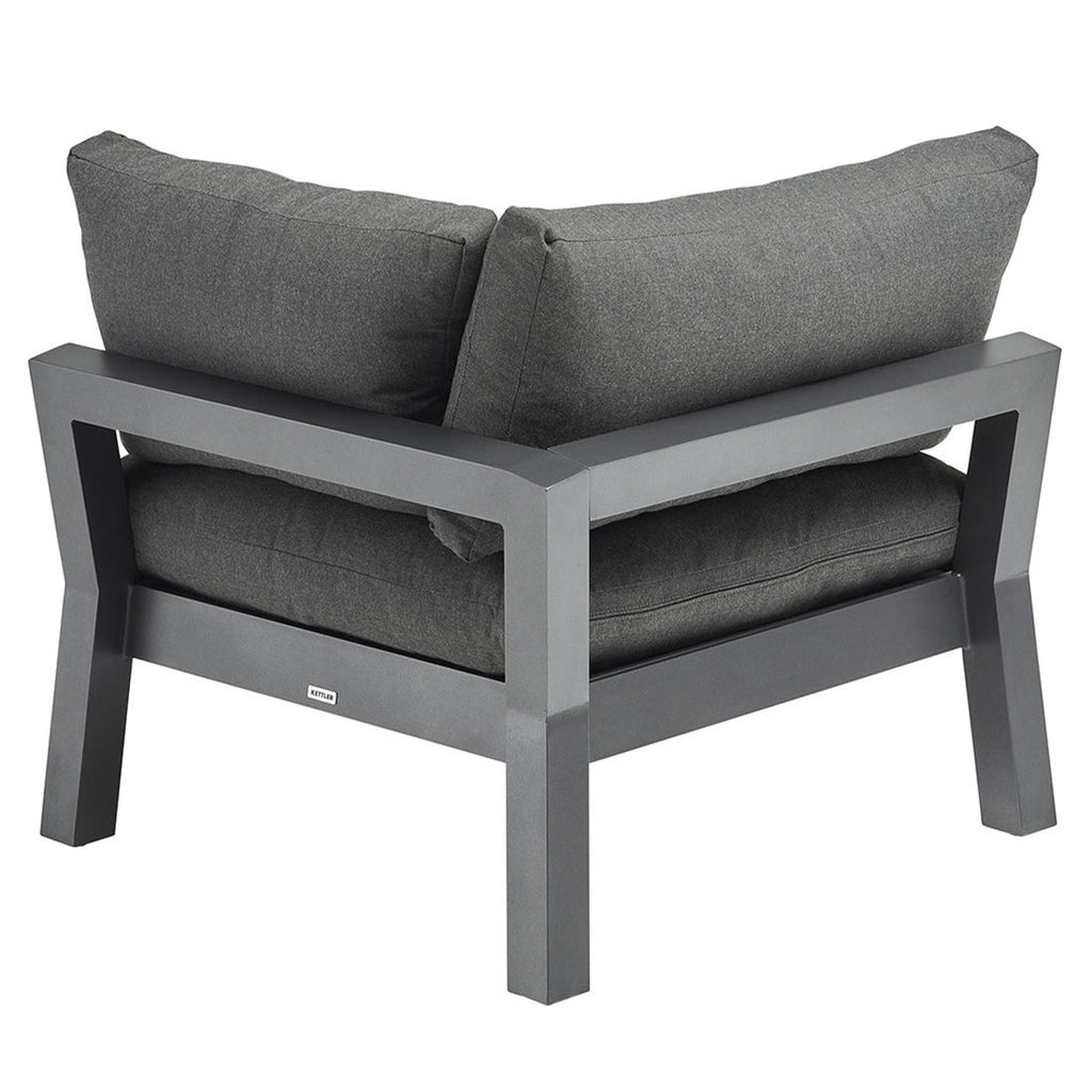 Endemodul lounge Comfort aluminium 82x90 cm Kettler montert i hagesofa