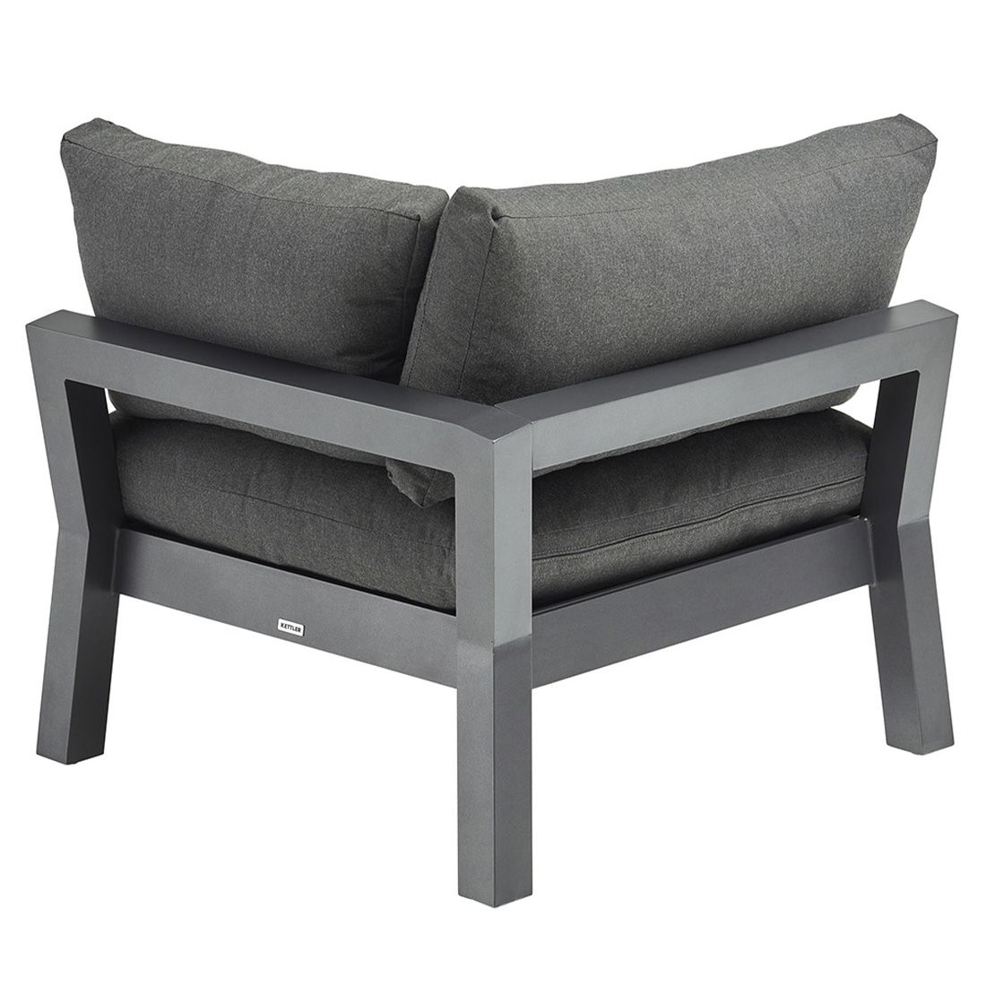 Endemodul lounge Comfort aluminium 82x90 cm Kettler montert i hagesofa