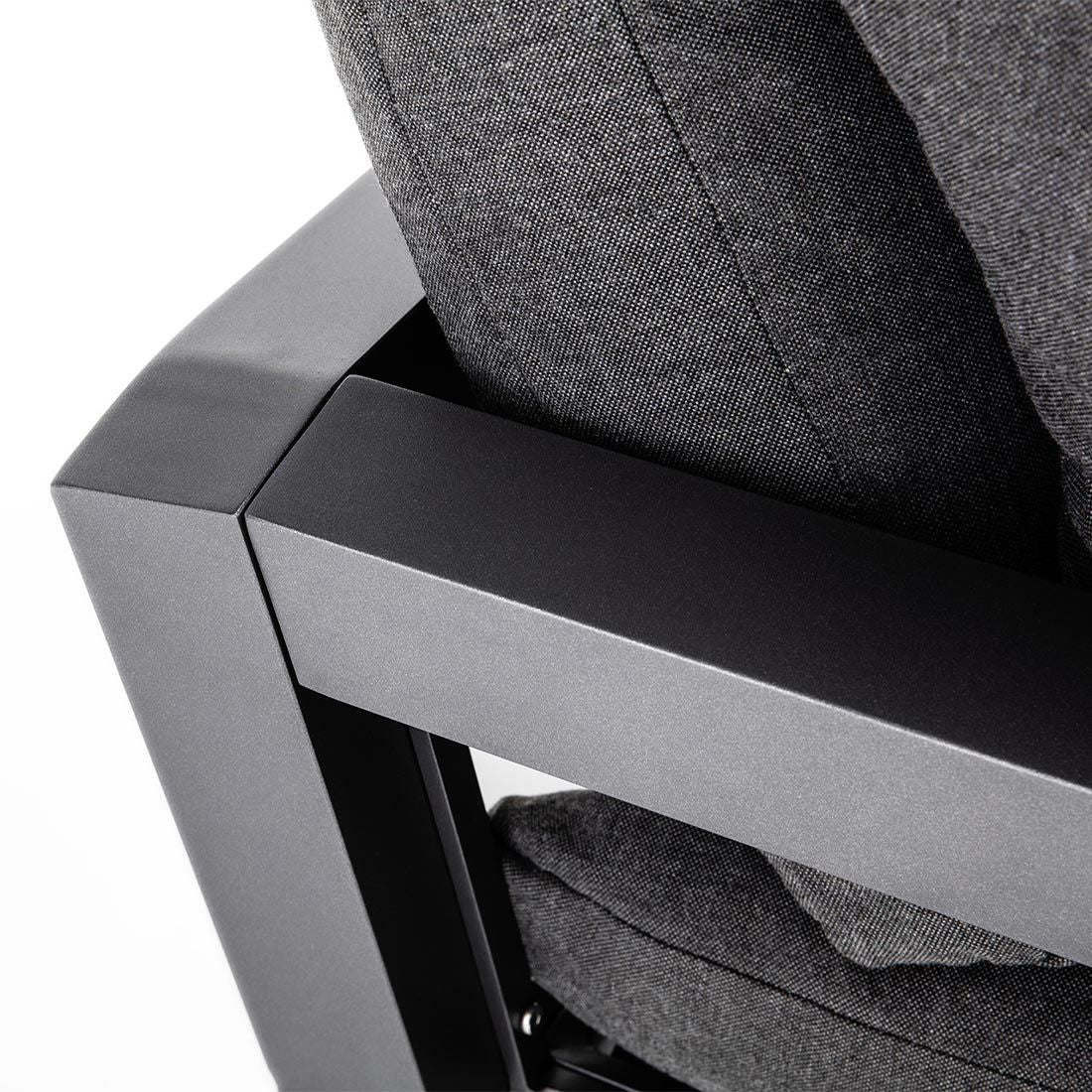Endemodul lounge Comfort aluminium 82x90 cm Kettler med relaxfunksjon