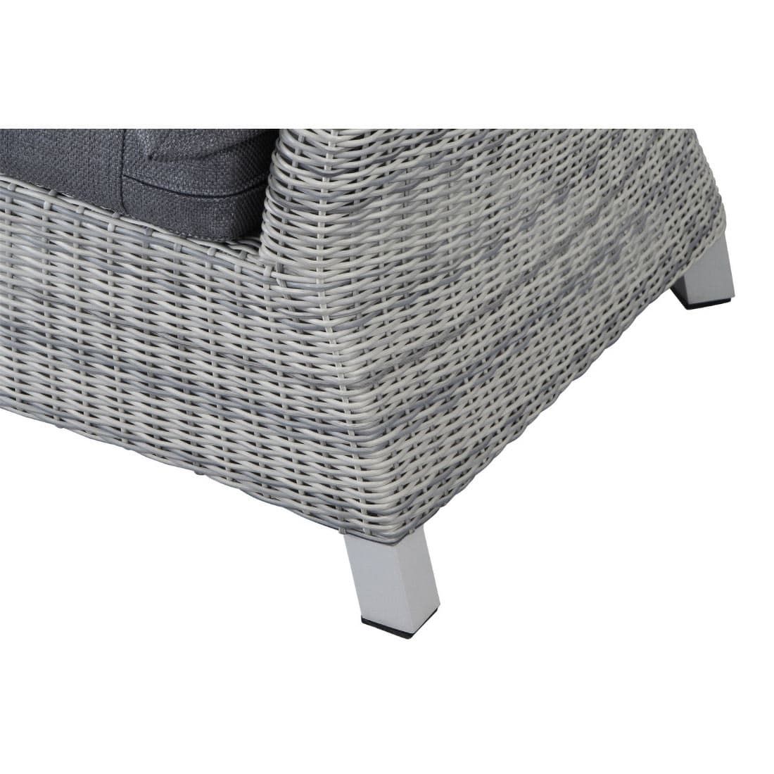 Montert Endemodul lounge Corido flettverk 83x83 cm - Siena Garden i hage
