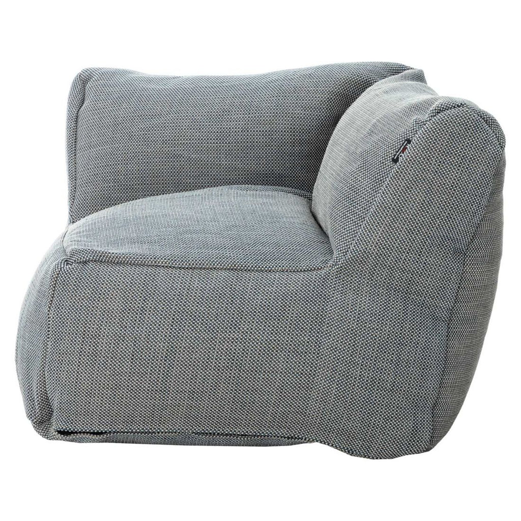 Endemodul lounge Dotty Cloud polypropylen 75x75 cm marineblå montert i hage