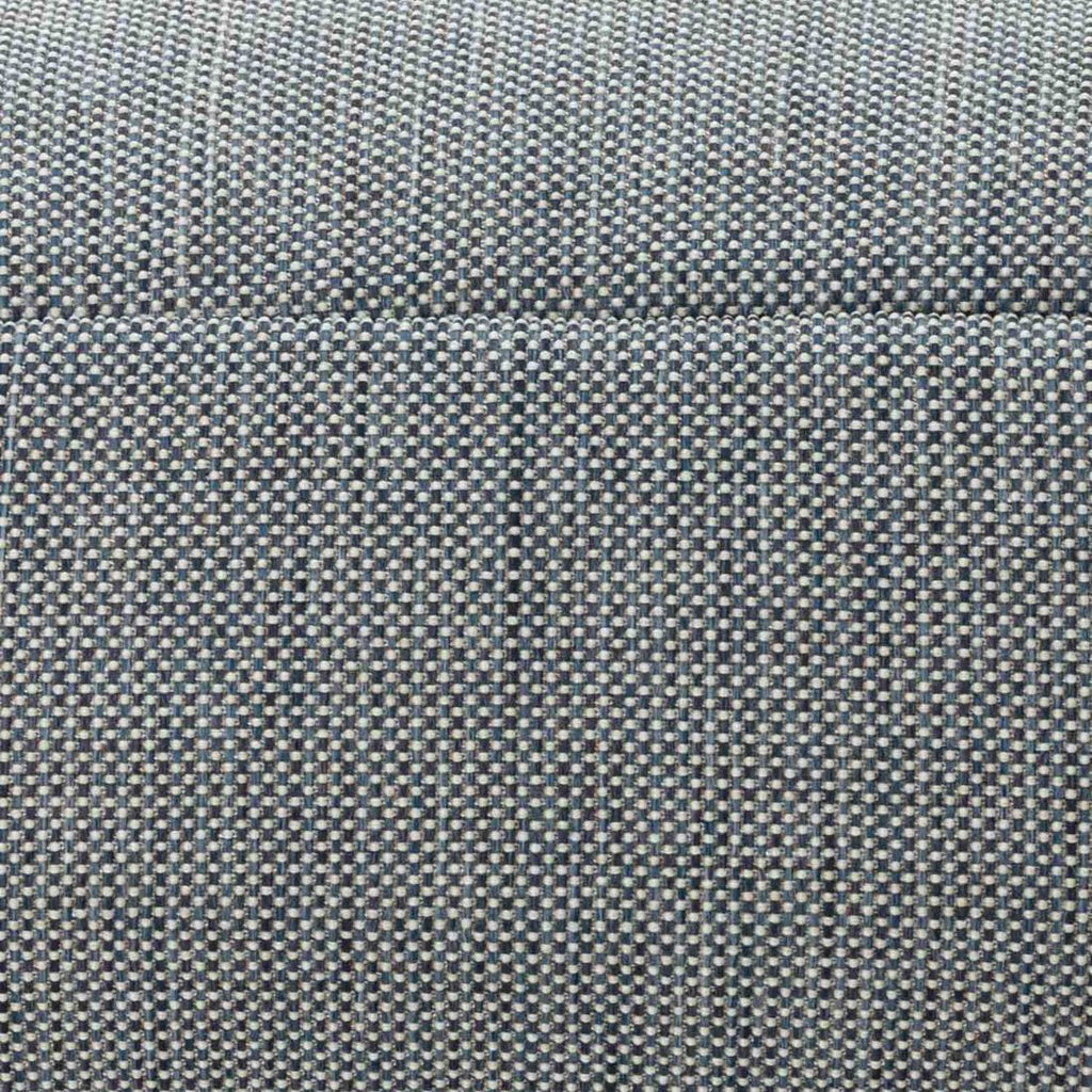 Nærbilde av tekstilmateriale på Endemodul lounge Dotty Cloud polypropylen 75x75 cm marineblå