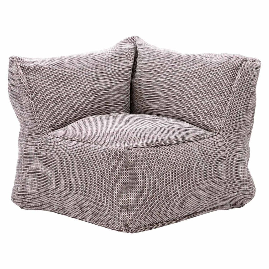 Endemodul lounge Dotty Cloud polypropylen 75x75 cm plomme forfra