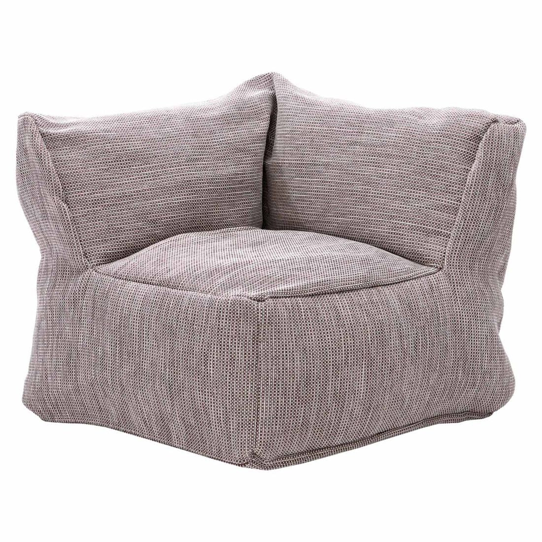 Endemodul lounge Dotty Cloud polypropylen 75x75 cm plomme forfra
