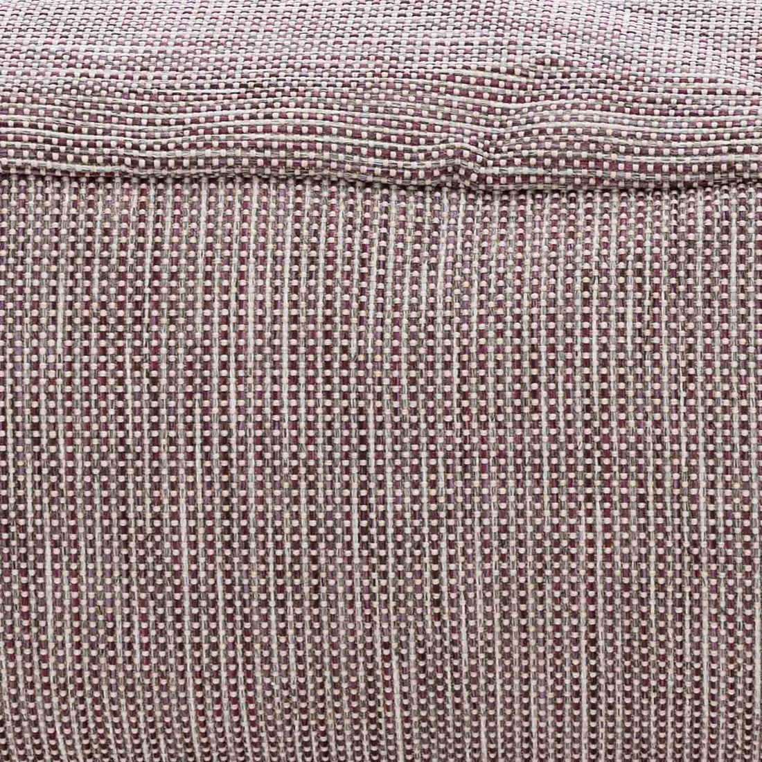 Nærbilde av tekstil og polstring på Endemodul lounge Dotty Cloud polypropylen 75x75 cm plomme