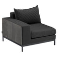 Endemodul lounge Ego Modular aluminium/Sunbrella 96x92 cm front