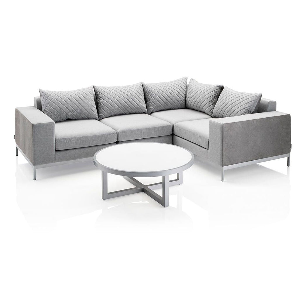 Endemodul lounge Ego Modular Sunbrella 92x96 cm - Kettler i naturlig lys