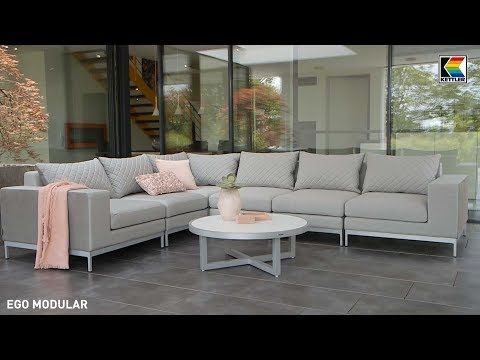 Endemodul lounge Ego Modular Sunbrella 92x96 cm - Kettler bakside