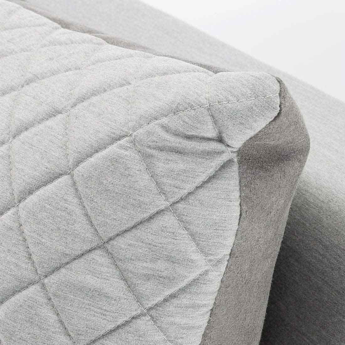 Nærbilde av pute og stoff på Endemodul lounge Ego Modular Sunbrella 92x96 cm - Kettler