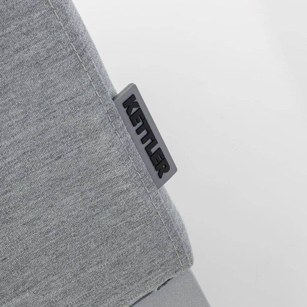 Detalj av aluminiumsramme på Endemodul lounge Ego Modular Sunbrella 92x96 cm - Kettler