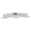 Endemodul lounge Fidji Modular aluminium 85x85 cm fra siden