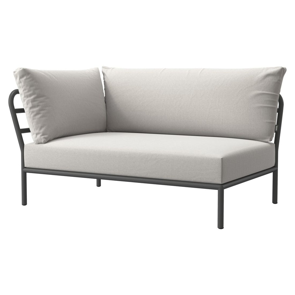 Nærbilde av Sunbrella stoff på Endemodul lounge Level 2 aluminium/Sunbrella 139x93 cm - Houe
