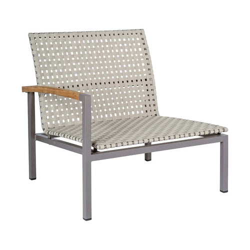 Endemodul lounge Lucy aluminium tau forfra